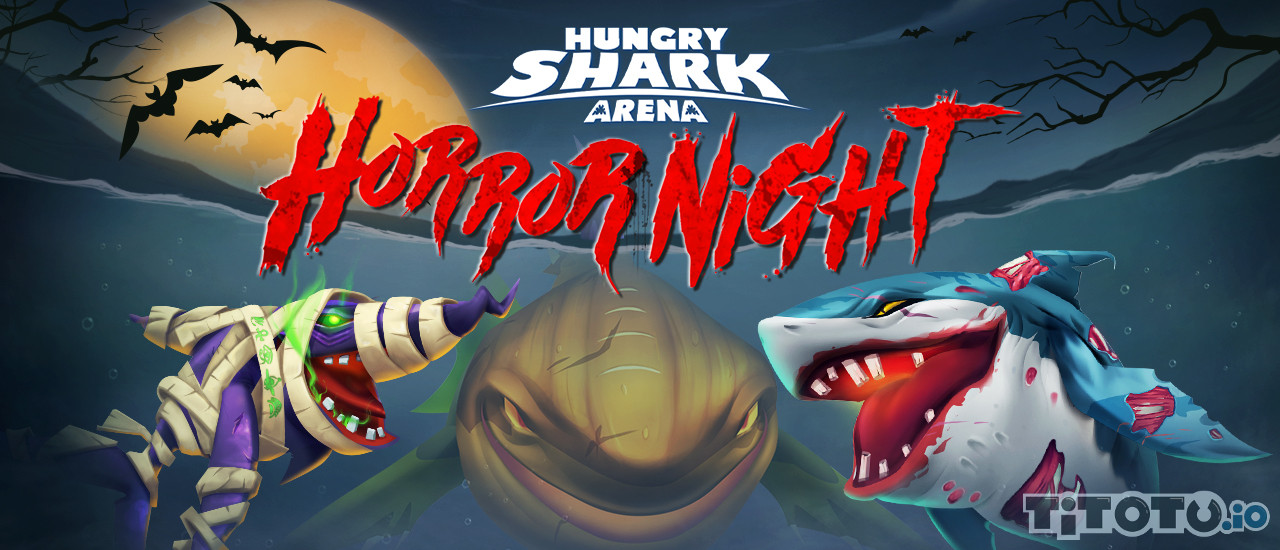 Play Hungry Shark Arena game free online