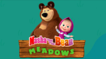 Masha And The Bear: Meadows: Маша и Медведь: Луга