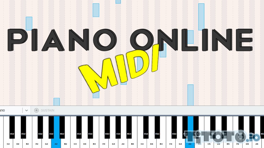 MIDI Piano Online — Play for free at