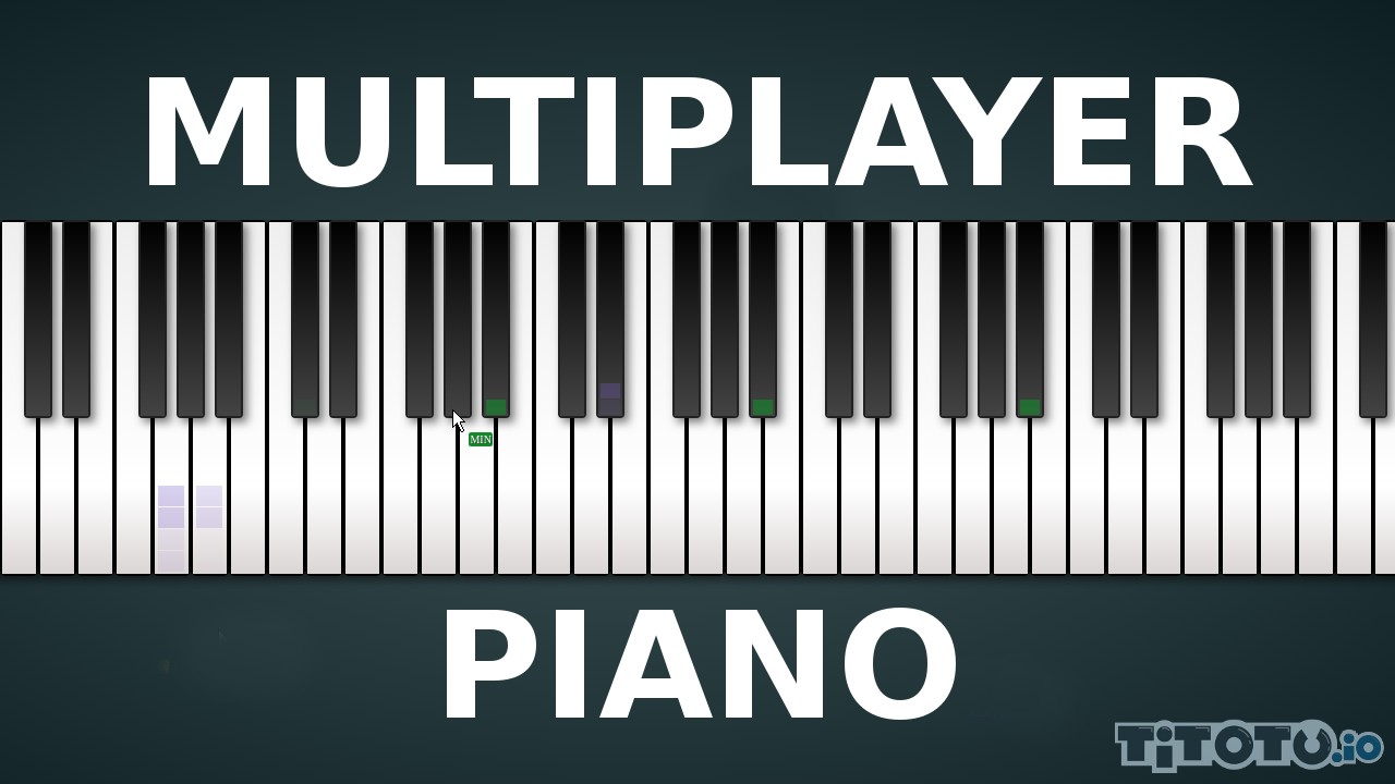 Multiplayer Piano | Пианино ио — Играть бесплатно на Titotu.ru