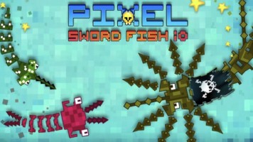 Pixel Swordfish io | Рыба Меч ио — Играть бесплатно на Titotu.ru