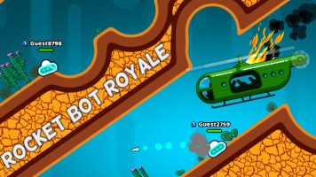 Rocket Bot Royale | Рокет Бот Рояль — Играть бесплатно на Titotu.ru