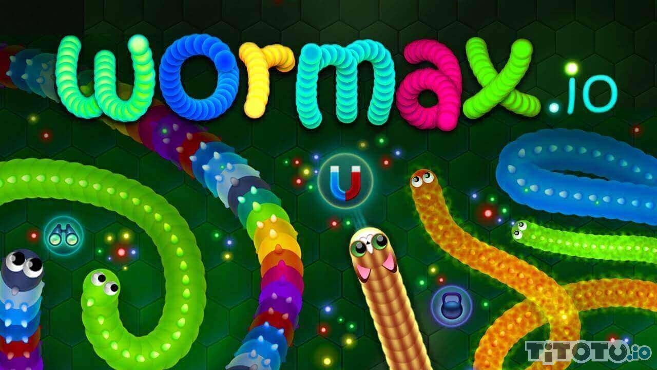 Jogo Wormax.io no Jogos 360