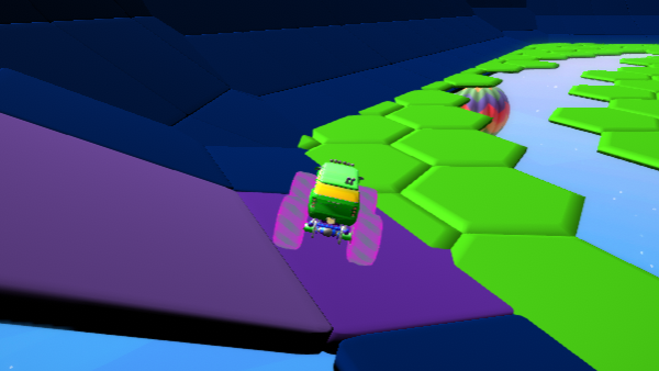 Fall Cars Hexagon 