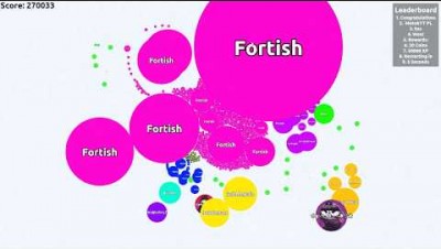 1 year later // Playing agar.io style // bubla.io best moments