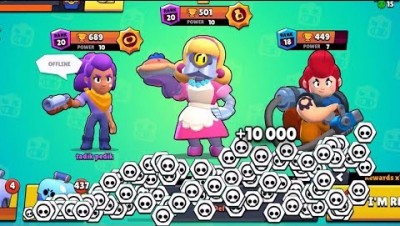 200 TICKETS = 100 BOXES - Robo Rumble Token farming!  // BrawlStars