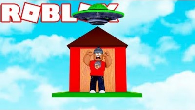 A CASA MAIS ESTRANHA DO ROBLOX - Roblox Horrific housing