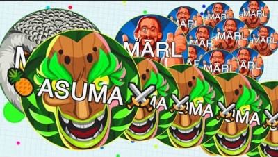 Agar.io - IMPOSSIBLE Full Line Popsplit?? Agario Gameplay with Marl!