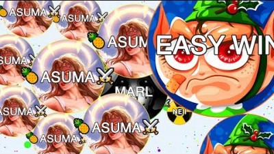 Agar.io - INSANE Bait Trick! Uncut Gameplay with Marl (Agario)