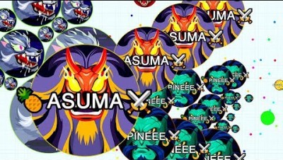 Agar.io - PERFECT Fake Doublesplit! Uncut Gameplay ft. Pine (Agario)