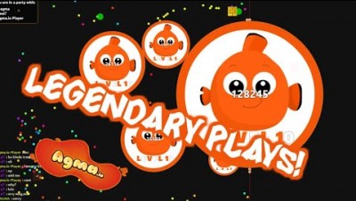 Agma.io - Legendary reverse plays! [Much Legendary Tricks!]