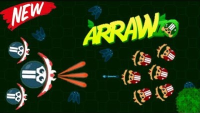 Becoming a TOP player!! NEW IO game! (Arraw.io)