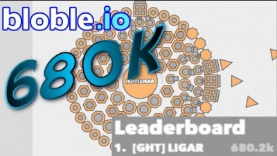 Bloble.io - 680k Score! World Record Score Bloble.io! Diep.io Tower Defense Game?