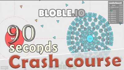 ✔ Bloble.io in 90 seconds! ( Tip & Tricks included ) | #Random.io Crash Course 9 | Blobleio
