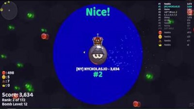 BOMBY.IO DE NOOB A TOP 1 DO RANK.