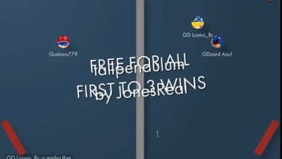 Bonk.io Jogando com a Luana e o GDzord