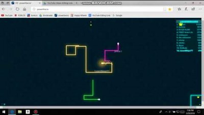 Bonk.io was Out of Order So I Played This - Powerline.io Gameplay #8