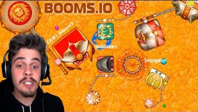 BOOMS.IO - NOVO JOGO.IO VICIANTE (Evowars.io + Brutal.io) ‹ AbooT ›
