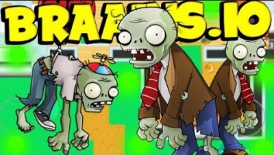 BRAAINS.IO - 1 Human vs 100 Zombies (MAX LVL 999+)