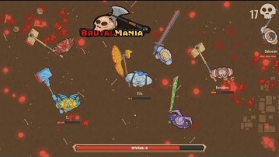 Brutalmania.io Weapons: 23/23 Evolutions: 16/16  (New .io Game)