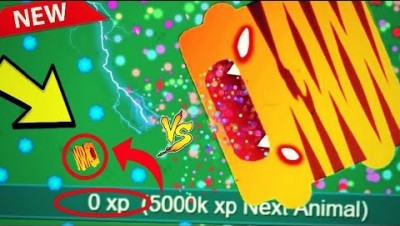 CREATUR.IO BIG vs. SMALL ANIMALS! NEW iO GAME / ALL ANIMALS + RECORD ZEBRA 50K (Creatur.io Gameplay)