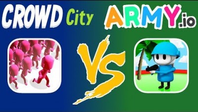 CROWD CITY VS. ARMY.IO | WHICH IS THE BETTER GAME?