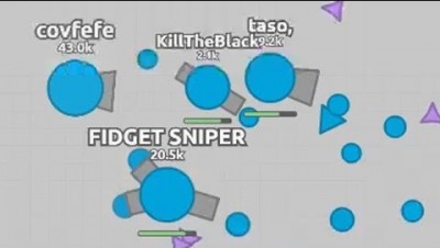 Diep.io KILLER MACHINE THE STRONGEST TANK EVER
