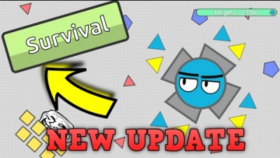 DIEP.IO LAST MAN STANDING GAME MODE! New Update Survival Mode! (Diep.io Survival Game Mode)