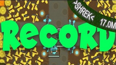 Doomed.io - 17 Million score. RECORD. GIANT BASE/RAILWAY