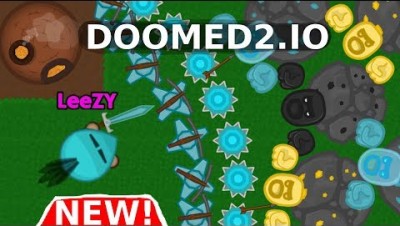 DOOMED.IO NEW UPDATE! NEW WEAPONS BEAUTIFUL GRAPHICS! NEW IO GAME! DOOMED2.IO | LeeZY Corrupt X