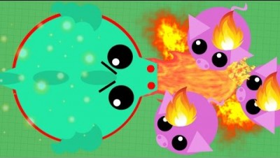 DRAGON FIREBALL INSANE ABILITY! ALL NEW ABILITIES Hippo Groan, Orca Boost (Mope.io New Update)