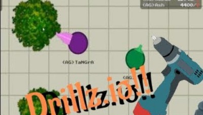 Drillz.io New Io Game - GamePlay Drillz.io Amethyst Drill