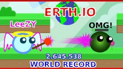 ERTH.IO HUGE WORLD RECORD 2.645.538 BEST EPIC KILLS NEW ERTH.IO UPDATE | BY LeeZY ERTH.IO