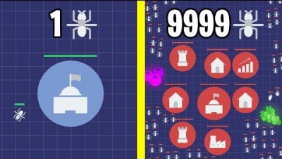 Эволюция Колонии Муравьев! Anthill.io Новая io Игра