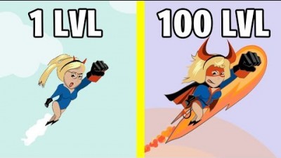 ЭВОЛЮЦИЯ СУПЕРГЕРОЕВ! - PumpUpHero.io Новая io Игра