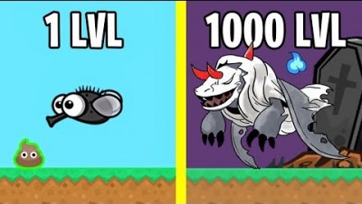 ЭВОЛЮЦИЯ ЖИВОТНЫХ ПРИЗРАКОВ! FlyOrDie.io Новая io Игра