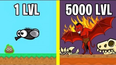 ЭВОЛЮЦИЯ ЖИВОТНЫХ В АДУ! - FlyOrDie.io