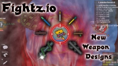 Fightz.io LvL 17 Gameplay | New BlowGun Weapons | New Easy Mode And Team Mode