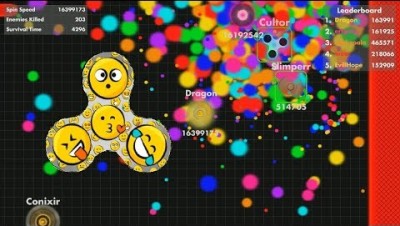 Fisp.io 20,600,000 WORLD RECORD (Smiley Fidget Spinner)