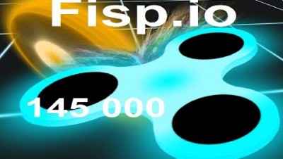 Fisp.io Very High Score 145 000 - Spins Master of Fidget Spinner (Spinner.io)