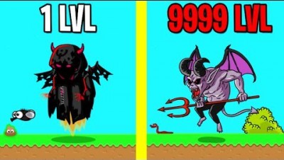 NOOB vs PRO vs GOD - FlyOrDie.io All Bosses 