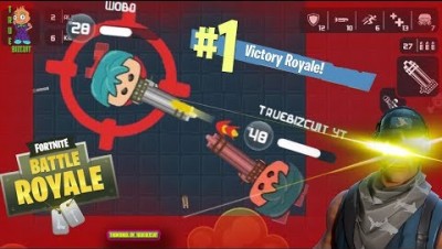 Fortnite is an IO GAME?!?!?! [NEW IO GAME] MOBG.IO | 1 VS 100 [EPIC SOLO DANK MEMES WIN]