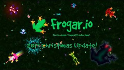 Frogar.io - 2017 Christmas Update! Franta and Farting Frogs!