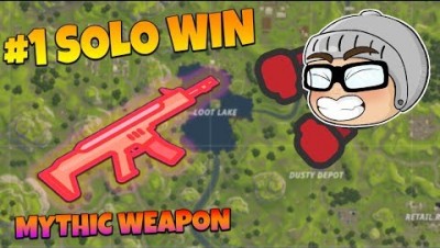 GANHANDO NO MODO SOLO COM A MELHOR ARMA - ZombsRoyale ( Fortnite.io )