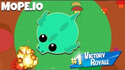 GANHEI DE FORMA ÉPICA - Mope.io Battle Royale