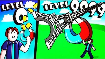 GETTING MAX LEVEL MAGNET in Magnet Simulator! // Roblox