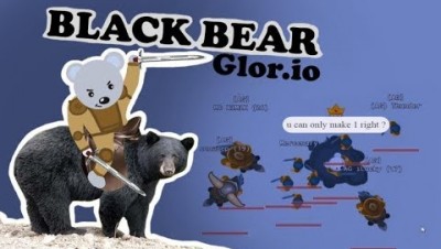 Glor.io Black Bear Hack Or New Update ? Saddled Bear Gameplay | Portals | Dark Guard