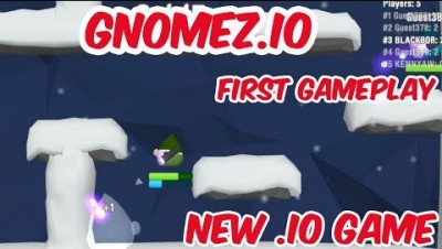 GNOMEZ.IO & First Video & New .IO Game