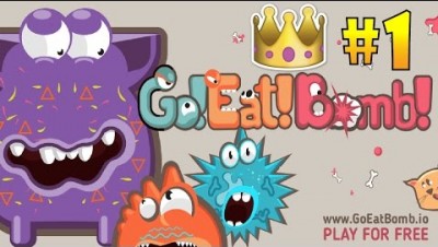 GoEatBomb.io #1 Monster In The Game - Top of Leaderboard - New Pacman