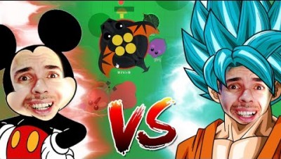 GOKU vs MICKEY - Mope.io